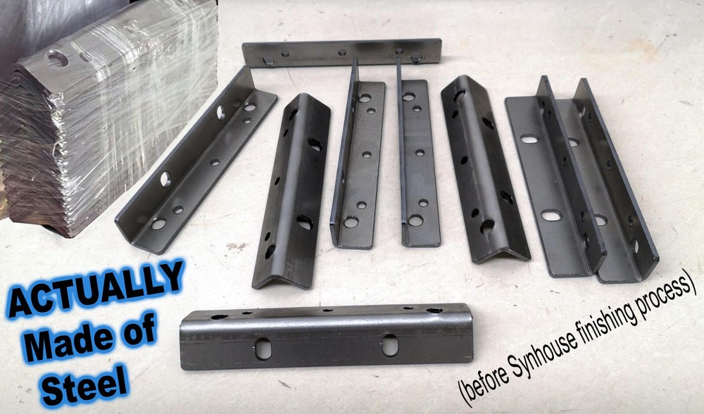 CORRECT Gray Rack Ears for E-mu Emax Rack with the CORRECT Screws