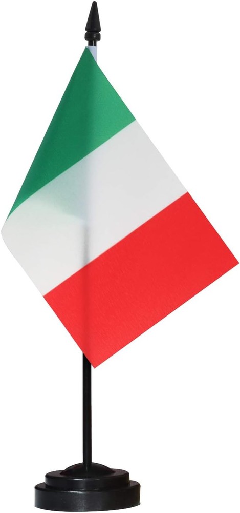 Italy desktop table flag with stand