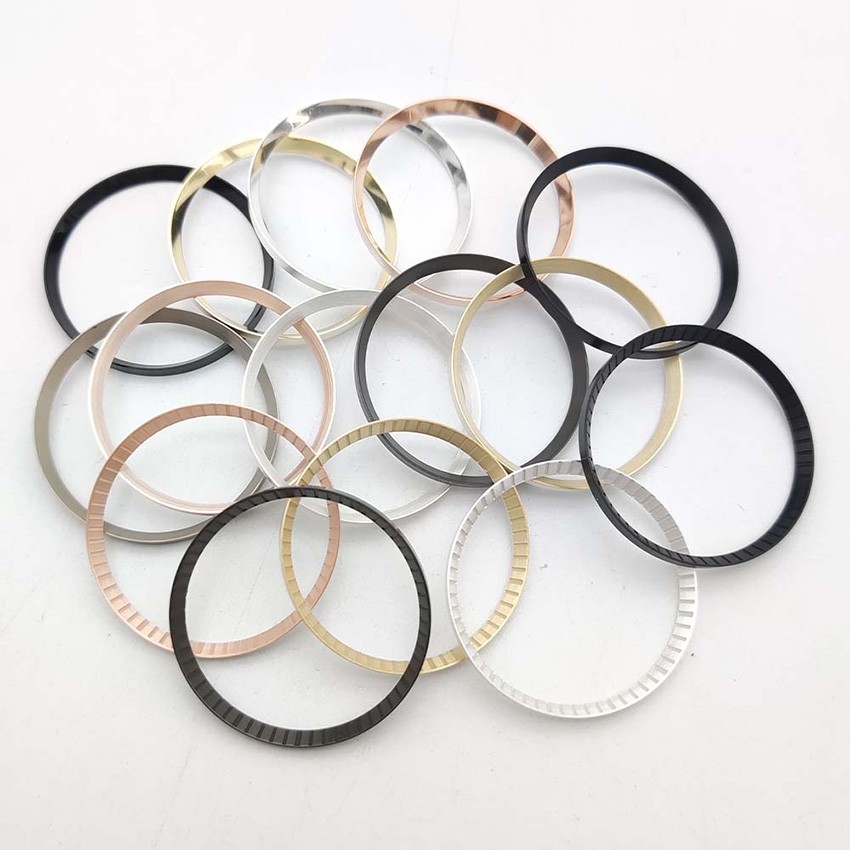 Metal Watch Inner Shadow Ring Universal Dial Scale Ring Brass Badge Ring