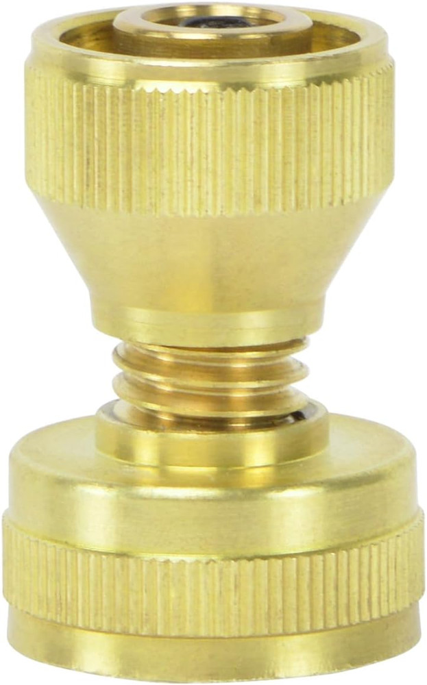 Brass Adjustable Hose Nozzle，Solid Brass, Adjustable Twist Pressure Sprayer