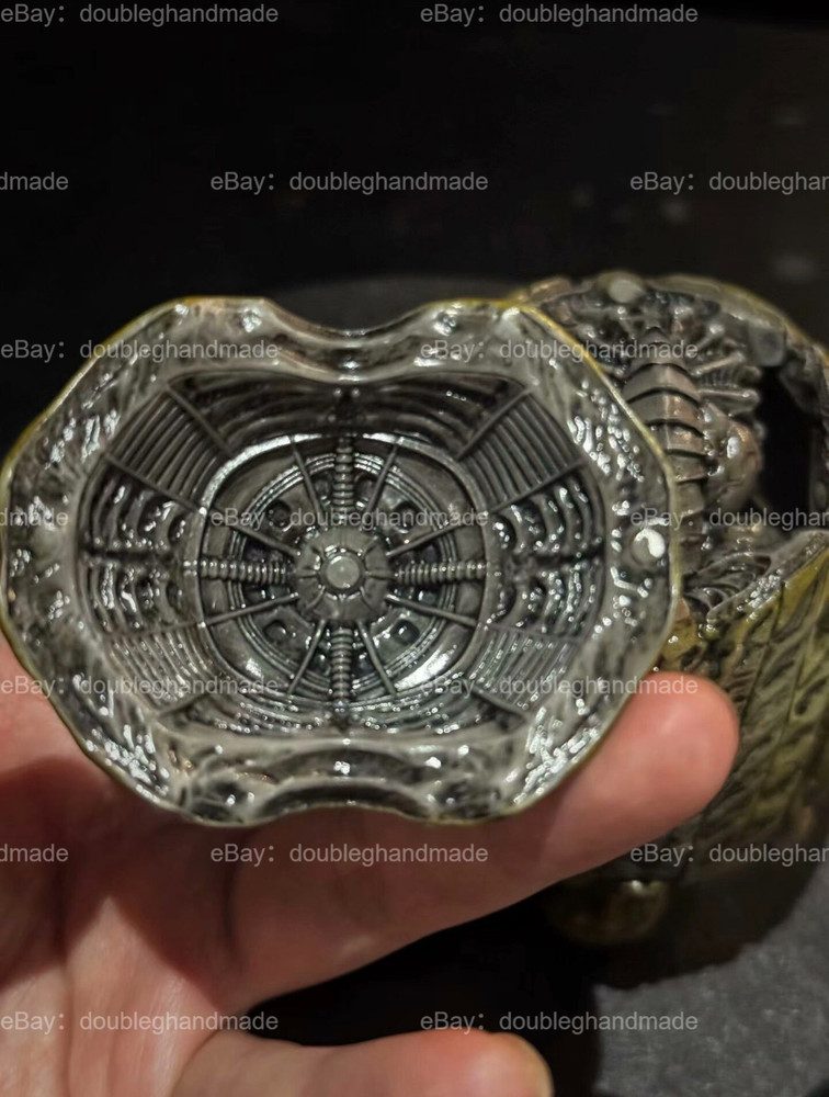 Alien Egg Life Cycle Statue, Resin Painted Collectible Display Model