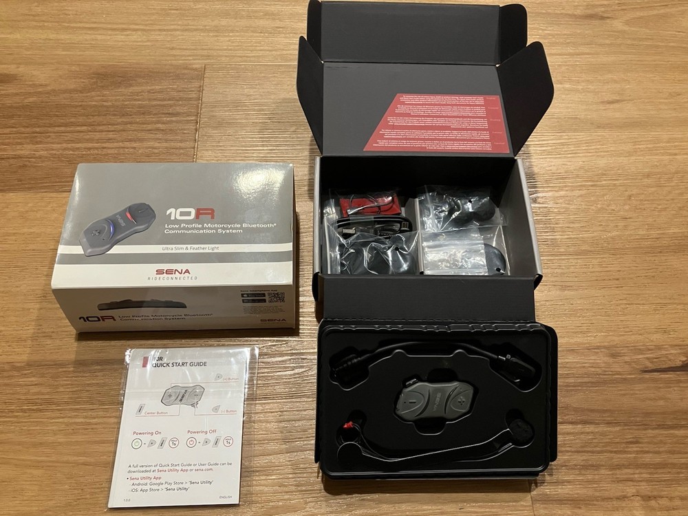 Sena Bluetooth Motorcycle Intercom. Full Kit, Excellent Condition, Original Pack