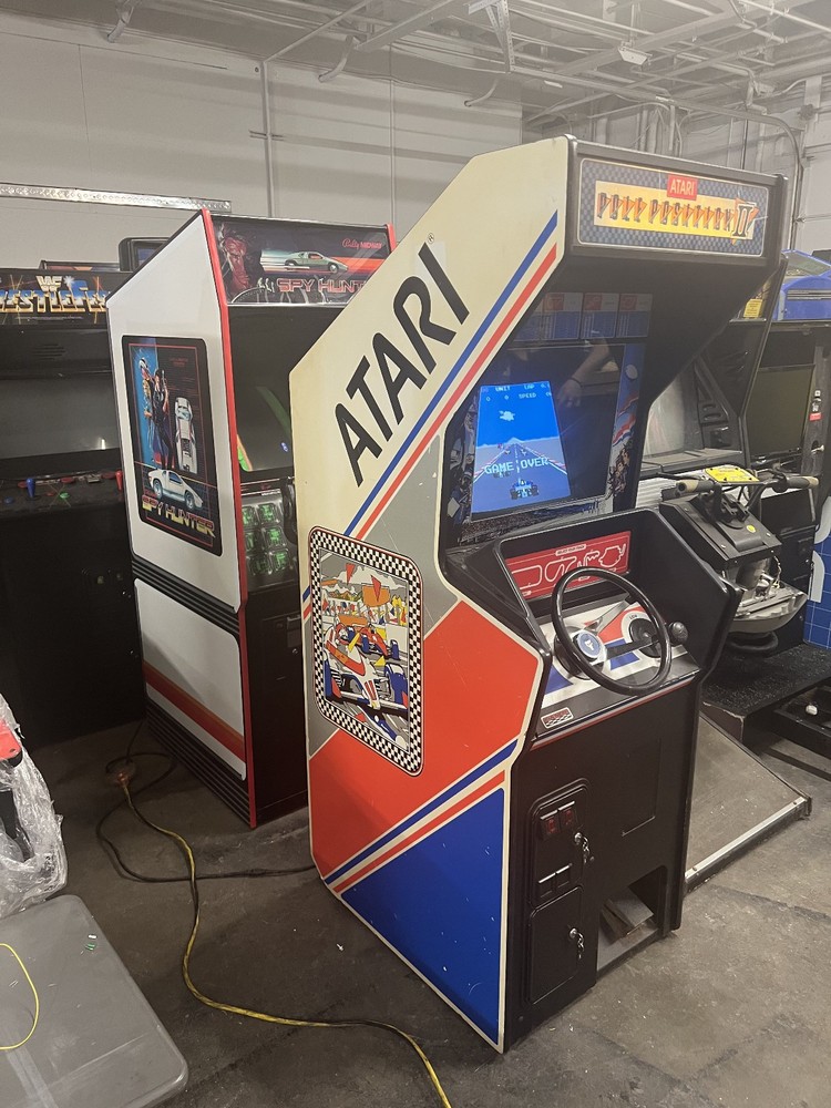 POLE POSITION II ARCADE MACHINE by ATARI 1982 (EXCELLENT CONDITION)