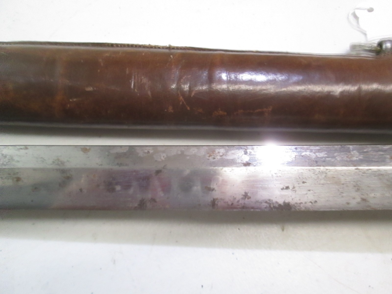 OVER 300 YEARS JAPANESE KATANA SAMURAI SWORD & SCABBARD LONG BLADE 27.75" #L10