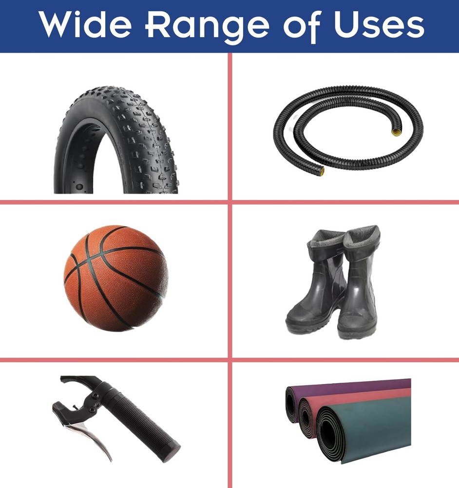 LOOCTOT Black Rubber Glue,Super Instant Glue Bonding Between black