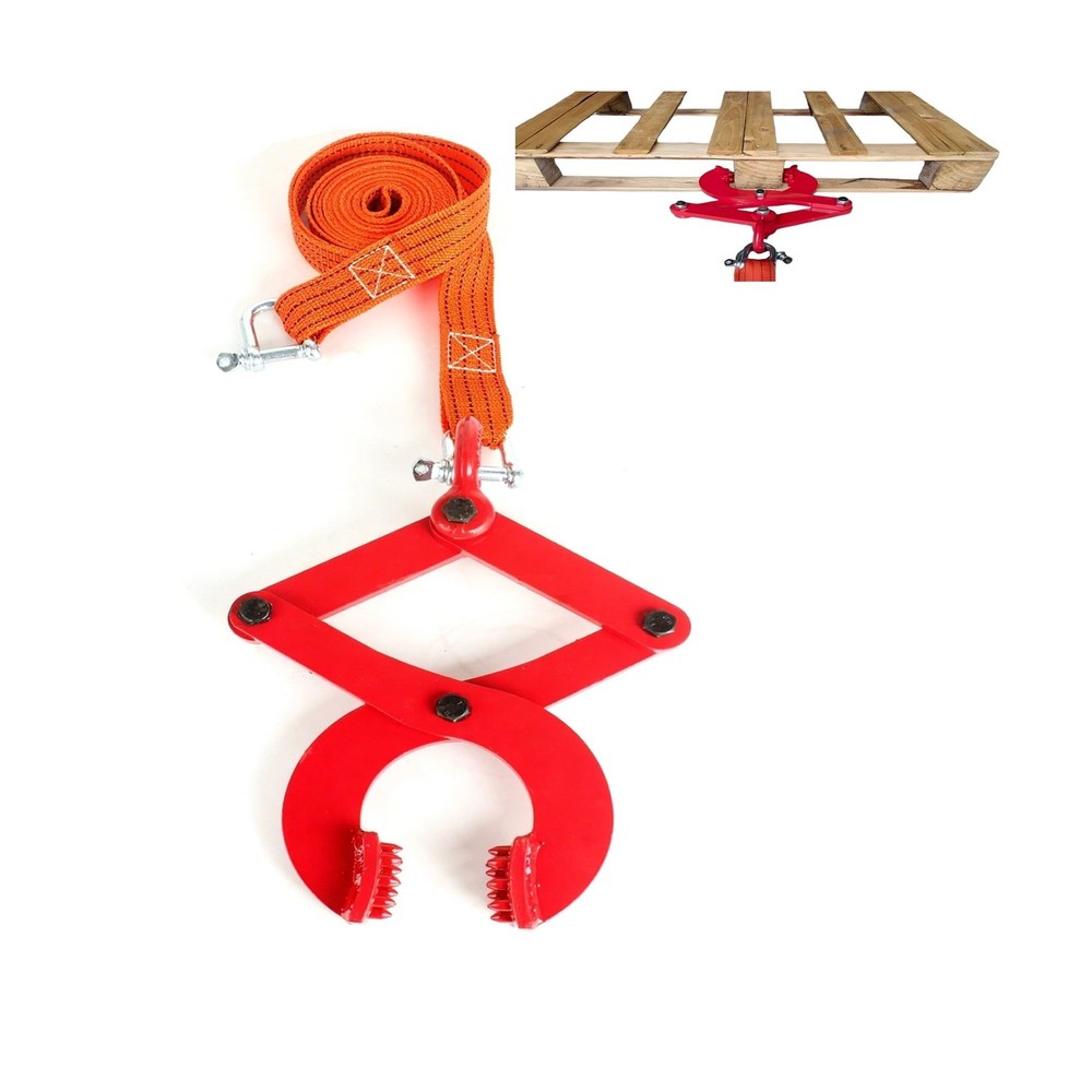 Pallet Puller Clamp,Stump Puller,2204pound Pulling Capacity Heavy Duty Single...