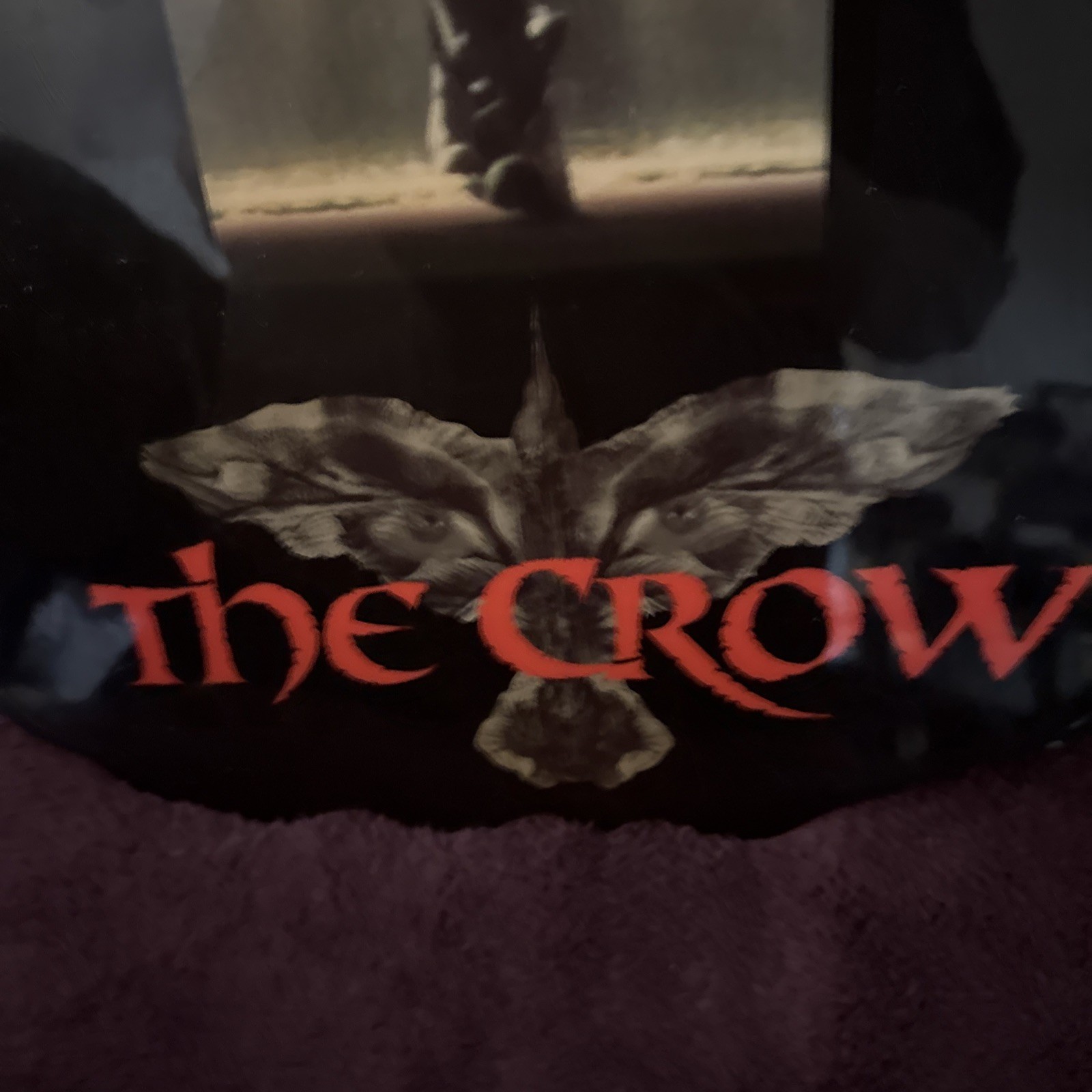 Vintage RARE! THE CROW B.Lee,Bel In Angels plastic top card board Poster Lg 28”￼