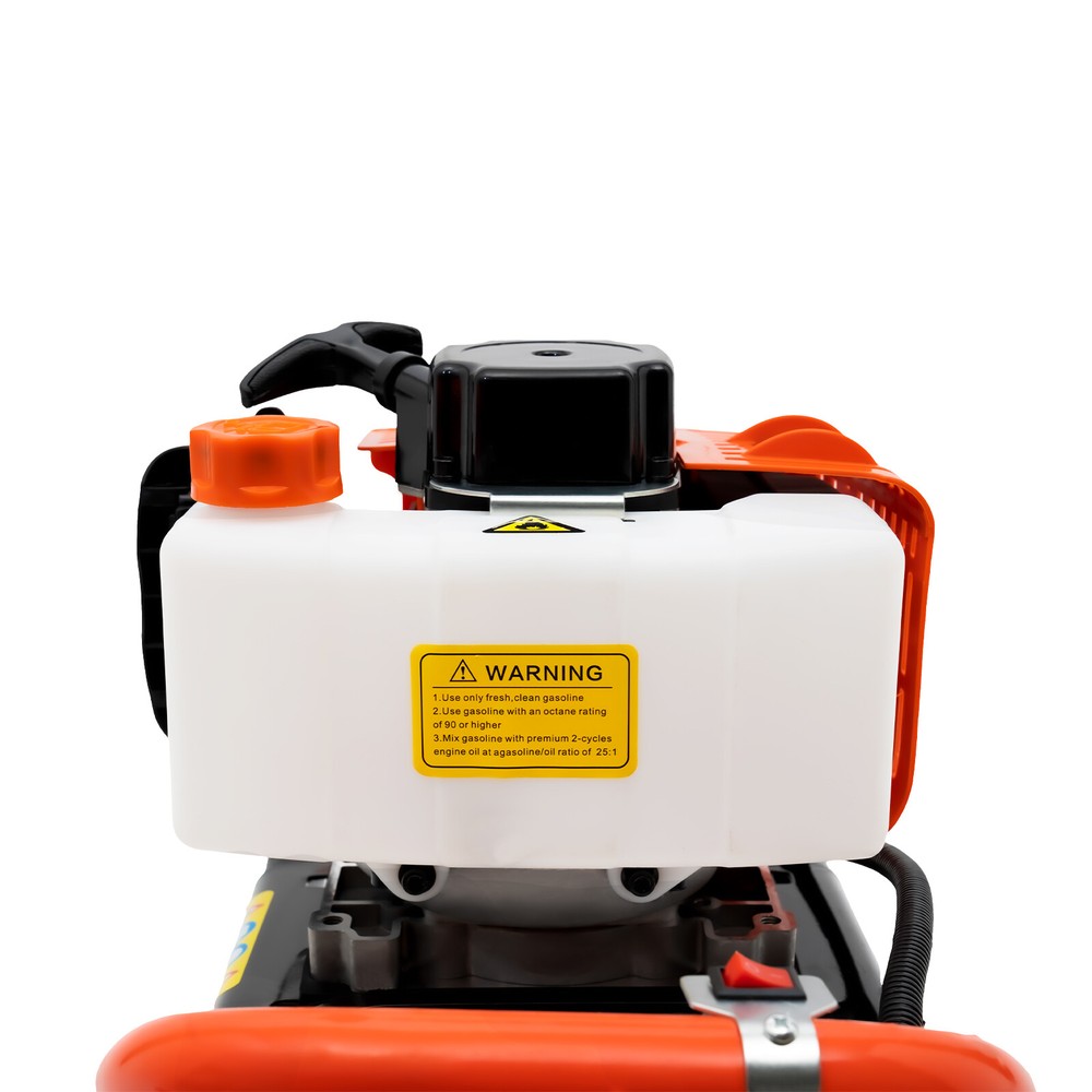 2-Stroke 52CC Earth Auger Gas Powered One Man Post Hole Digger Machine&Bit Lock
