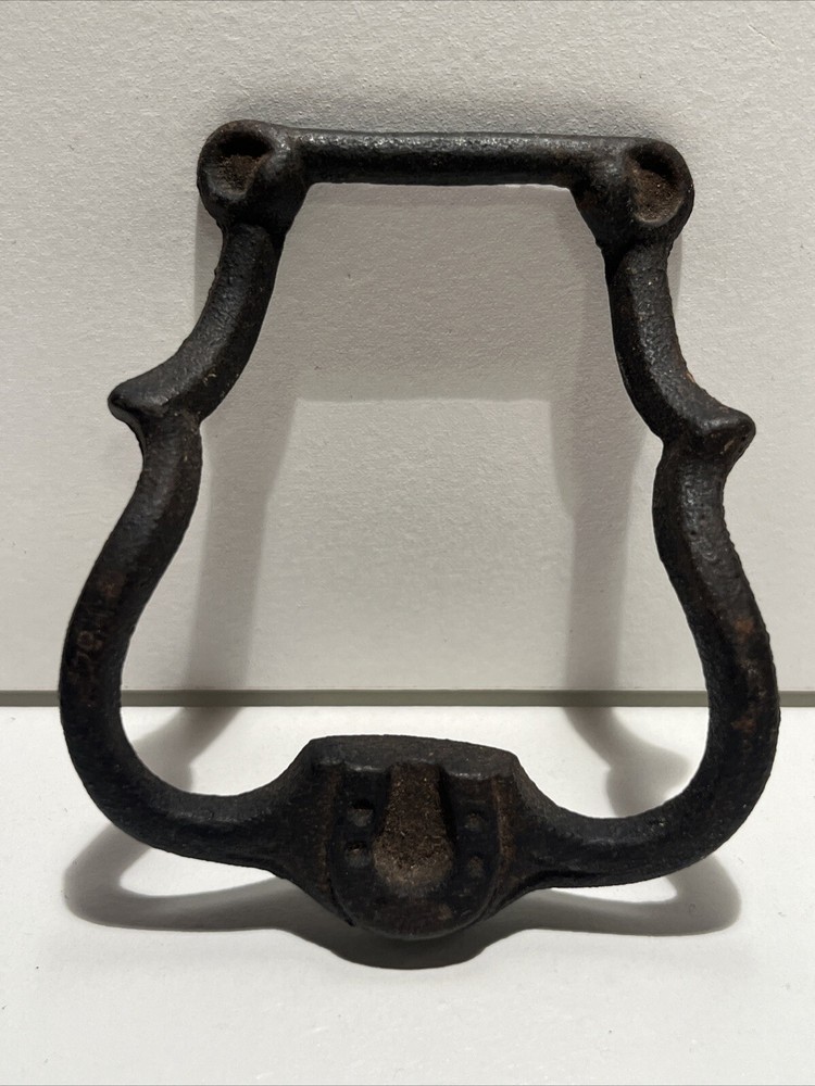 Antique Cast Iron Door Knocker Replacement (horseshoe)