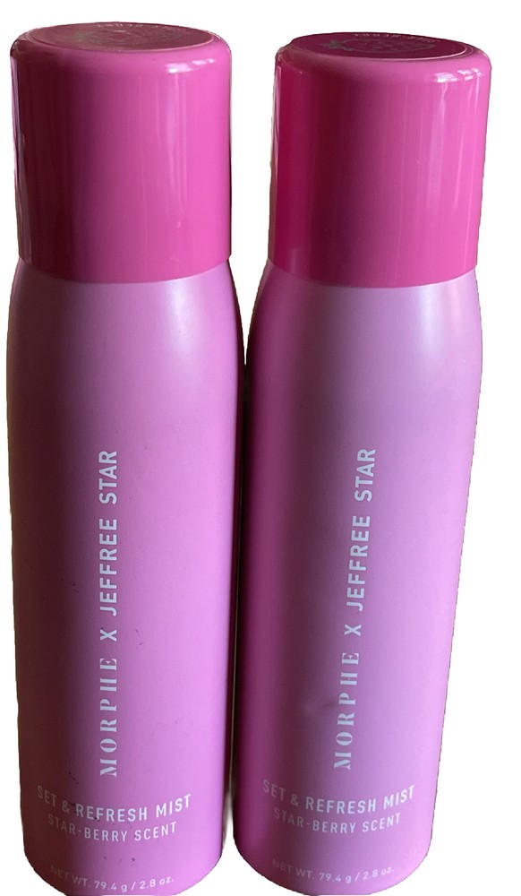 Morphe X Jeffree Star 10PACK Set & Refresh Mist STAR-BERRY Scent NEW💯authentic