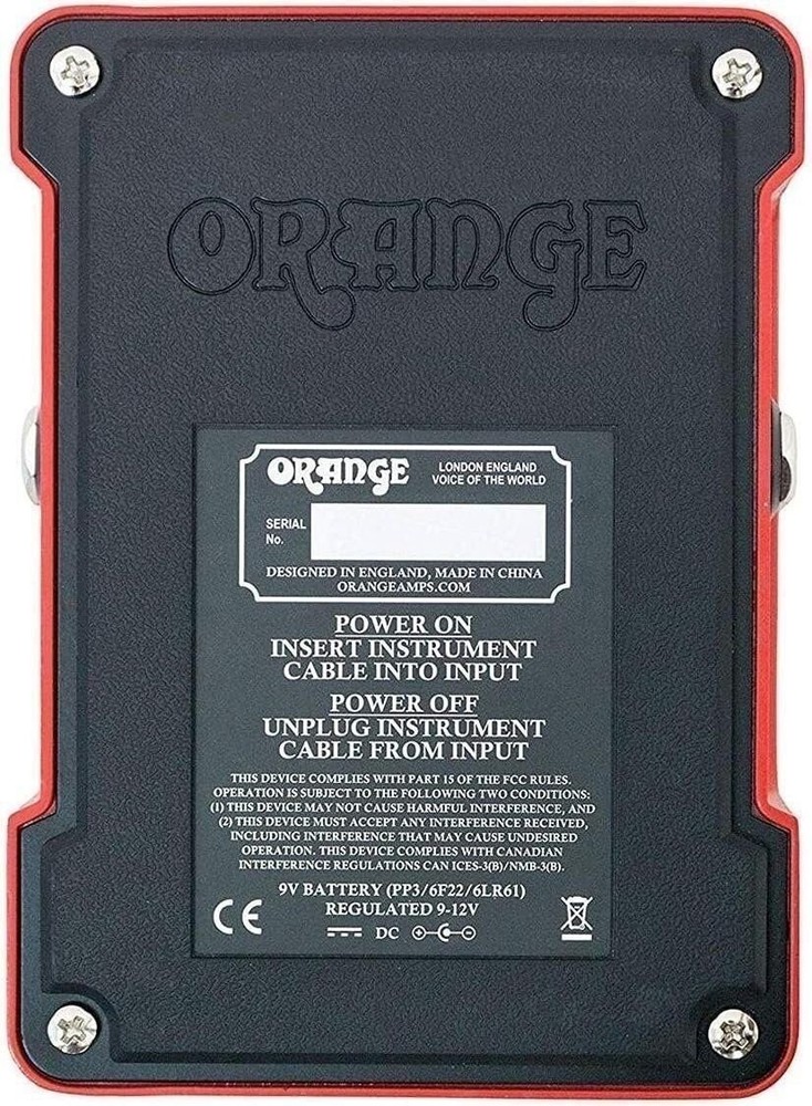 Orange Two Stroke Active Dual-Parametric EQ/Boost Guitar Effects Pedal