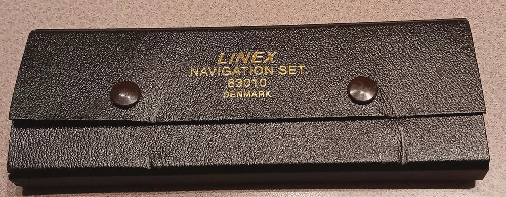 NOS Linex Navigation Set 83010 Marine Dividers Compass Drafting Tools NO RESERVE
