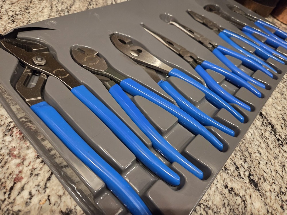 Blue Point By Snapon Tools 8 pc Pliers/ Cutters Set