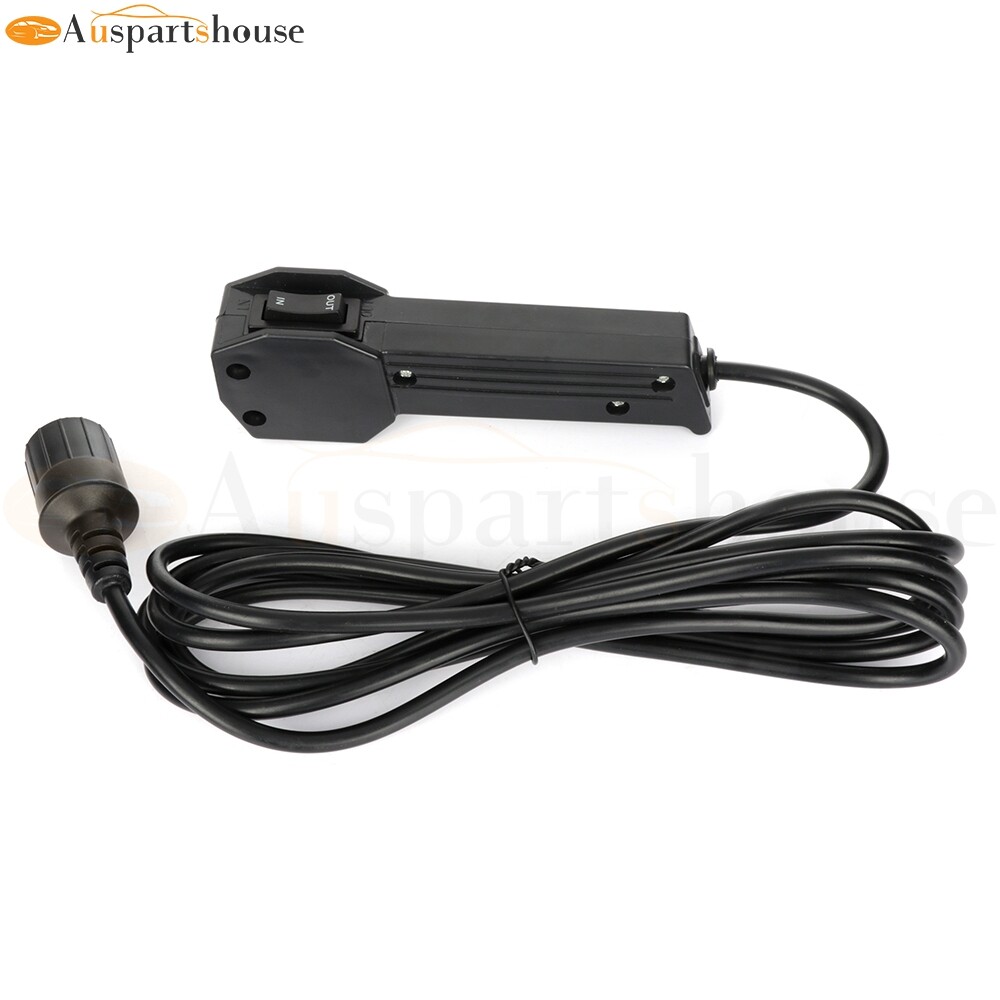 New Universal Rubber Winch Corded Remote Control Kit Switch For ATV/UTV 12V