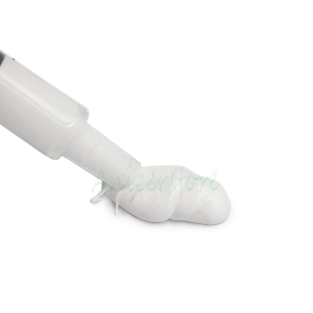 100pcs 1g White CPU GPU LED Thermal Grease PC Cooler Silicone Compound Paste