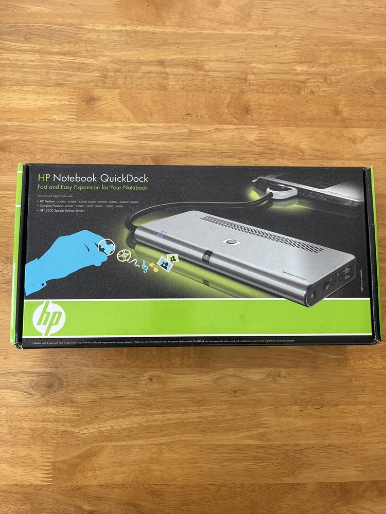 HP Notebook QuickDock HSTNNN-WX05 Laptop Docking Station