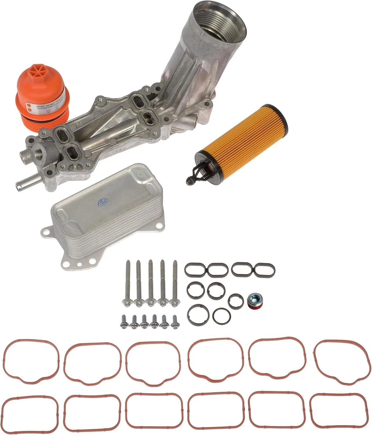 Dorman 926-959 Upgraded Aluminum Engine Oil Filter Housing Oil Cooler And Filter
