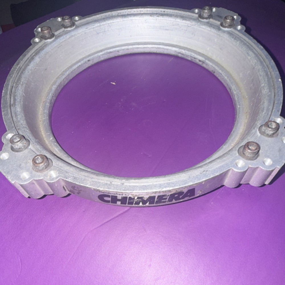 Chimera Speed Ring Mounting Plate Adapter Silver for Photo Studio Light