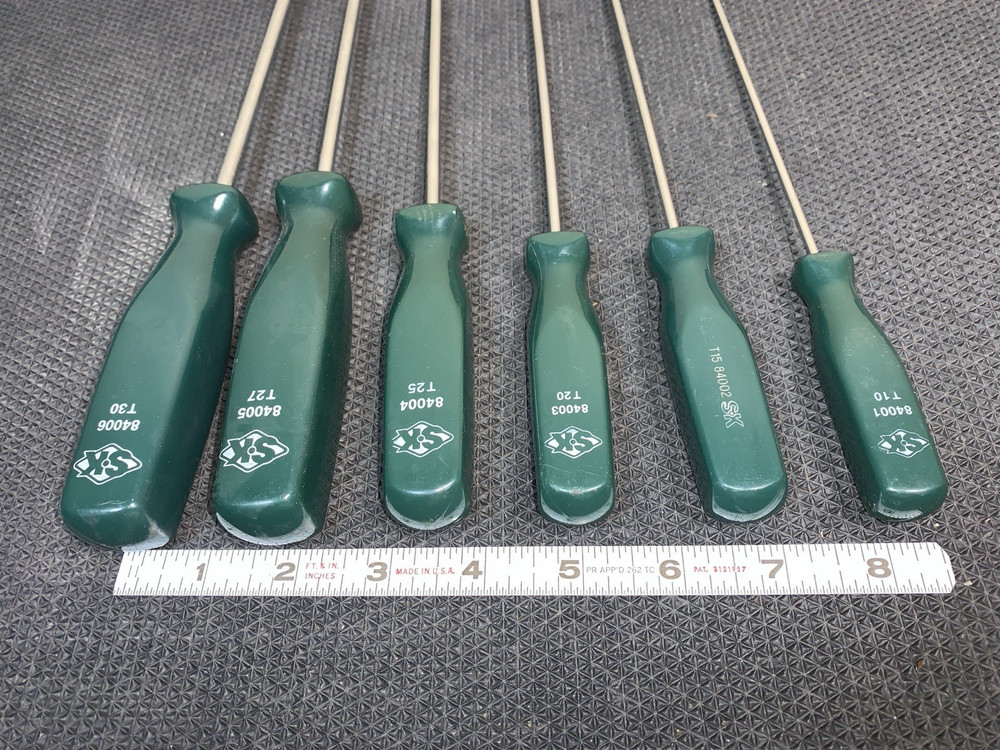 SK 6 Piece SureGrip Screwdriver Set lite use
