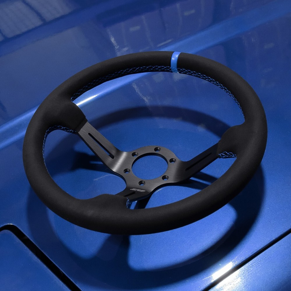 DND Performance Interior Alcantara Race Wheel (Blue)