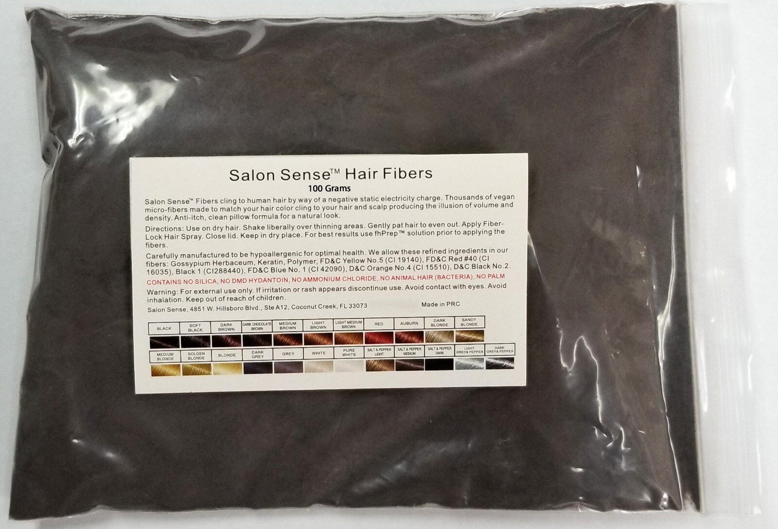 100g Keratin Style Hair Fibers Thinning Hair Loss Concealer 100g Refill