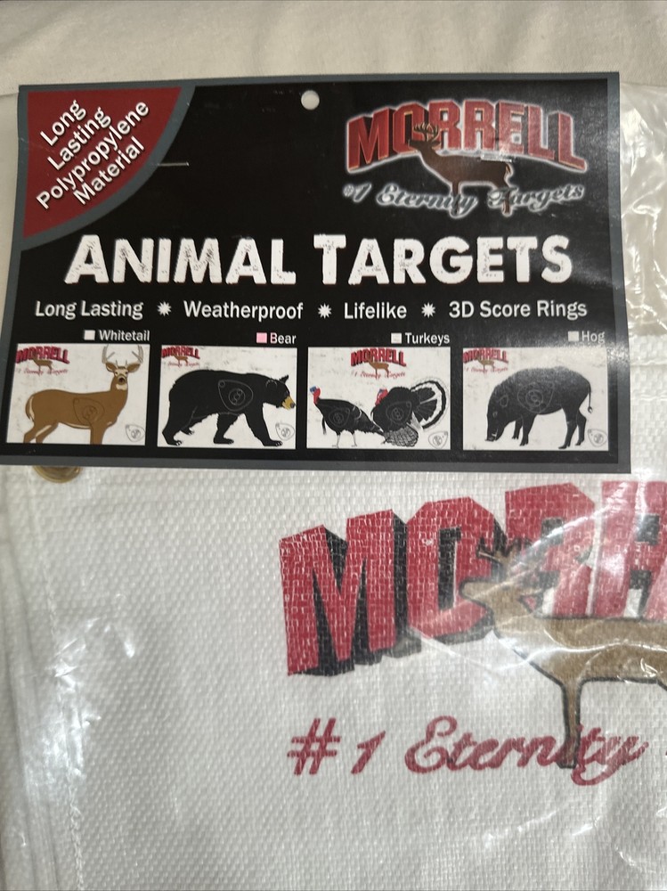 Morrell Target Faces Walking Bear Polypropylene Archery Target
