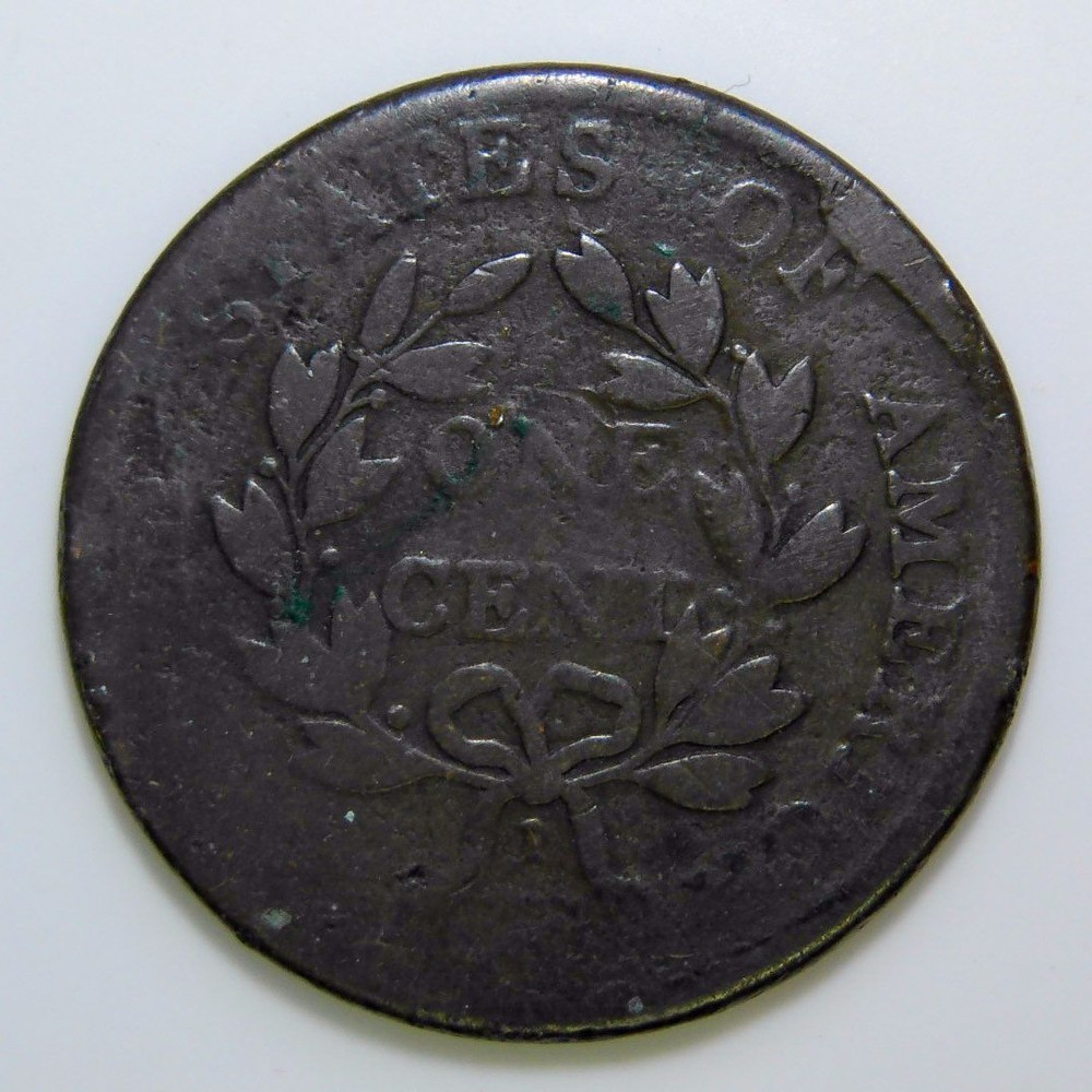 1802 Draped Bust Large Cent Stemless AG k567