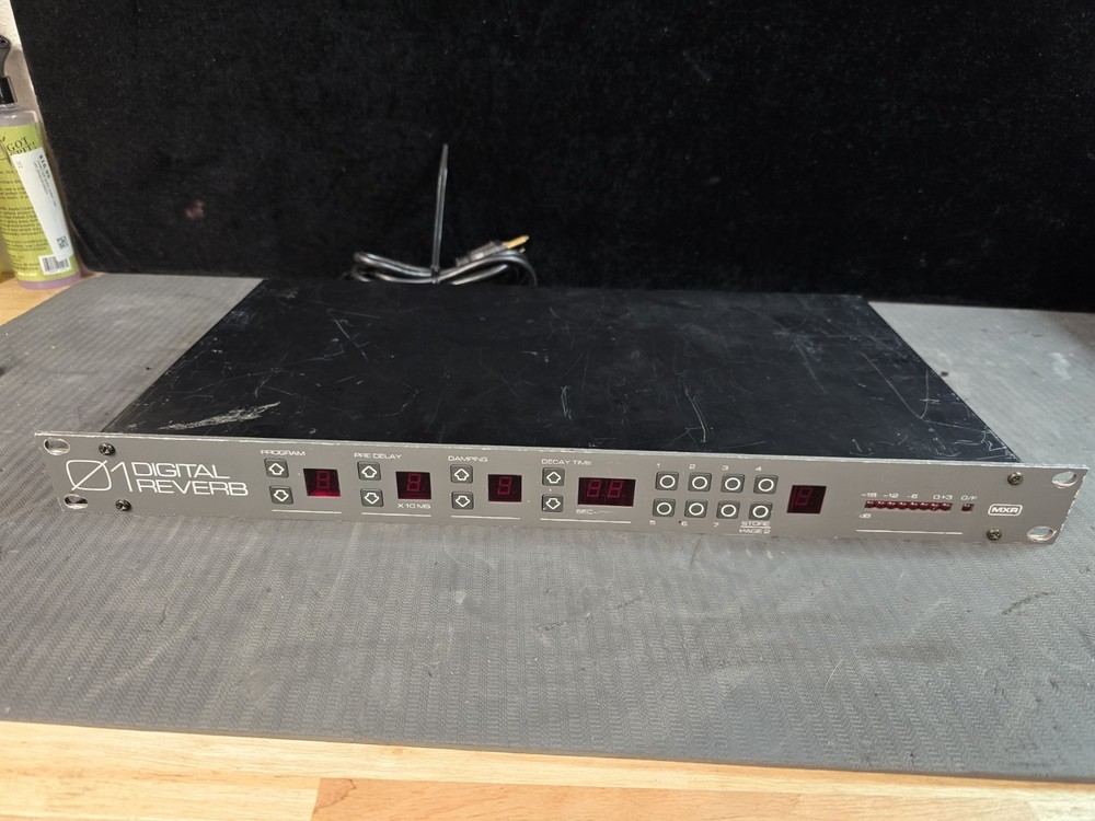 MXR -191 Vintage Rack Digital Reverb. Tested Working
