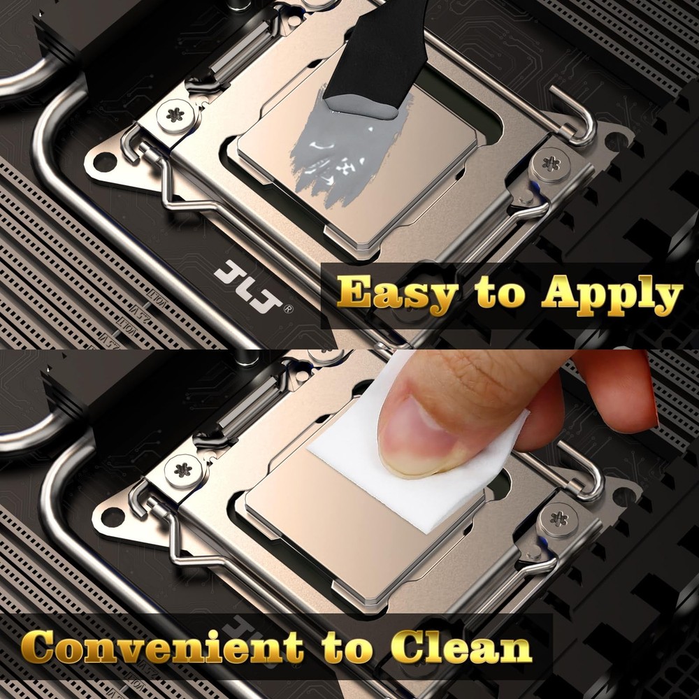 JLJ Thermal Paste CPU Compound Paste 4g Heatsink for IC/Processor/CPU/All Coo...