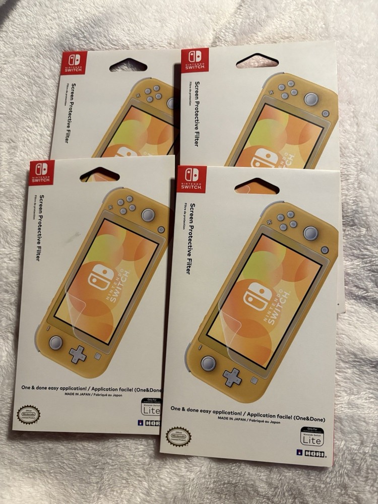 Nintendo Switch Lite Screen Protector Bundle Set Of 4 New In Package