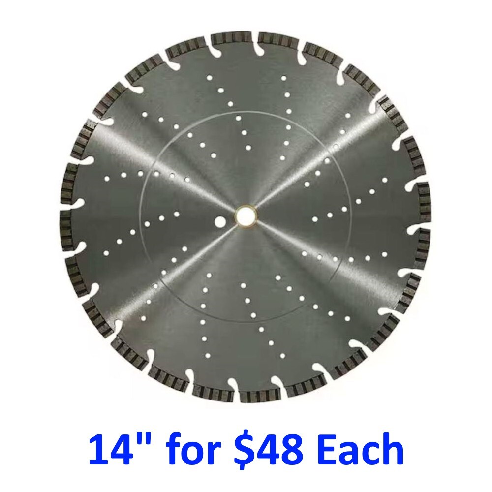 14" Diamond Saw Blade [TURBO SEGMENT]