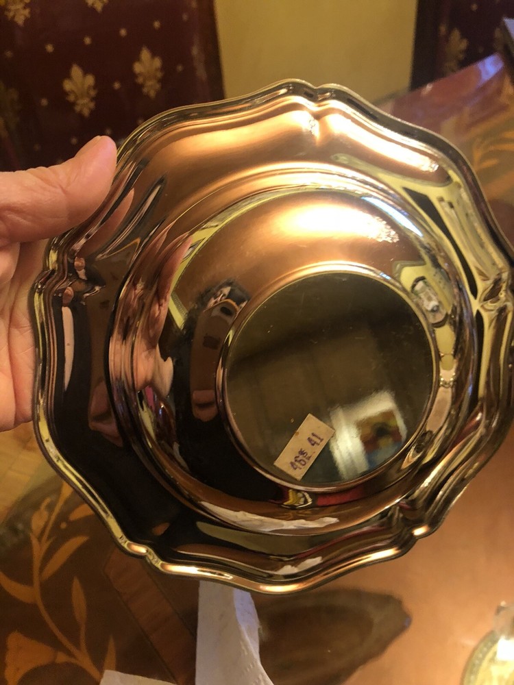 Silver Plates Small Plates 12 Pices