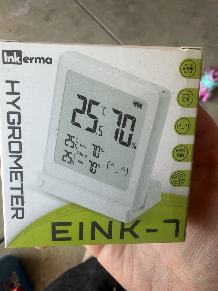 Inkerma EINK-7 Digital Hygrometer Humidity Temperature Meter