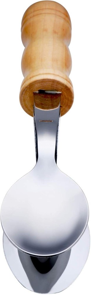 Cucharas musicales con mango de madera