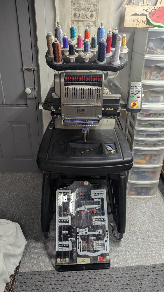 Melco Amaya XT 16 Needle Embroidery Machine