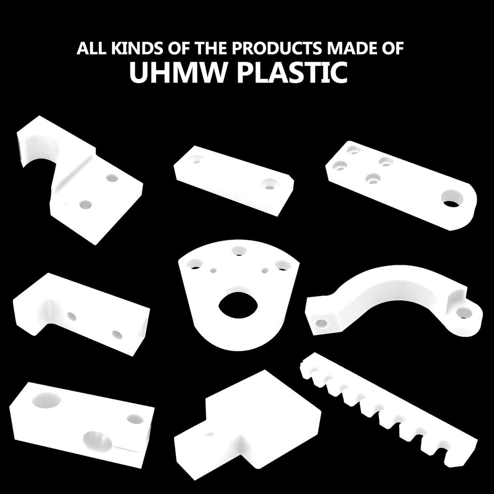 UHMW Tapping Block Ultra High Molecular Weight Polyethylene Rectangular Solid...