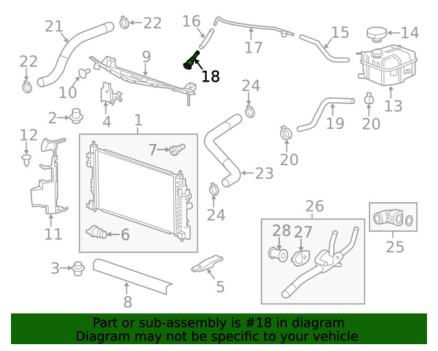Genuine GM Fitting 12637187