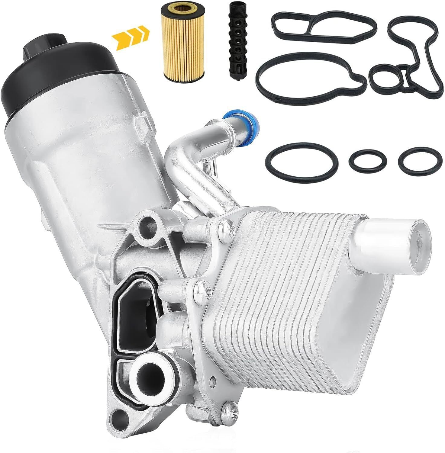 55566784 Oil Cooler Filter Housing For Chevy Cruze Sonic Trax Buick Encore 1.4L