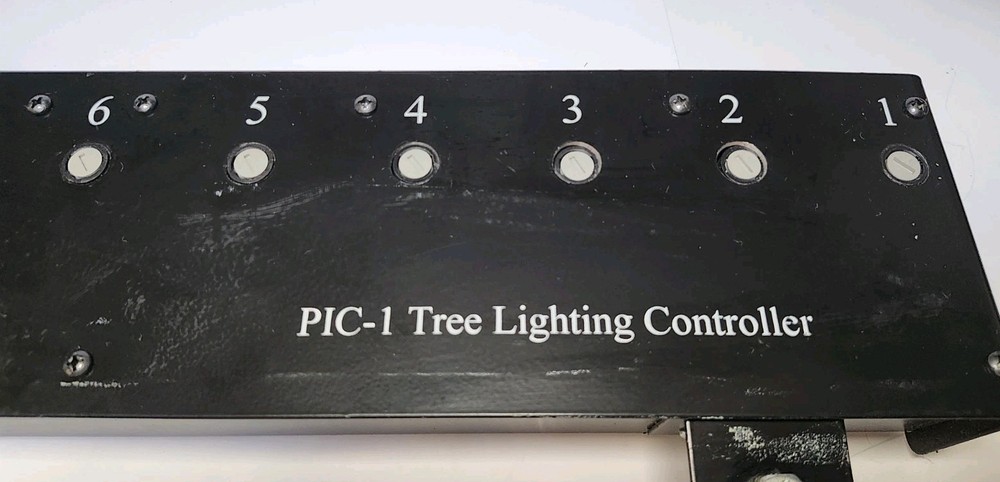 Commercial PIC-1 Programmable Tree Lighting 6 Chanel Controller RS-485