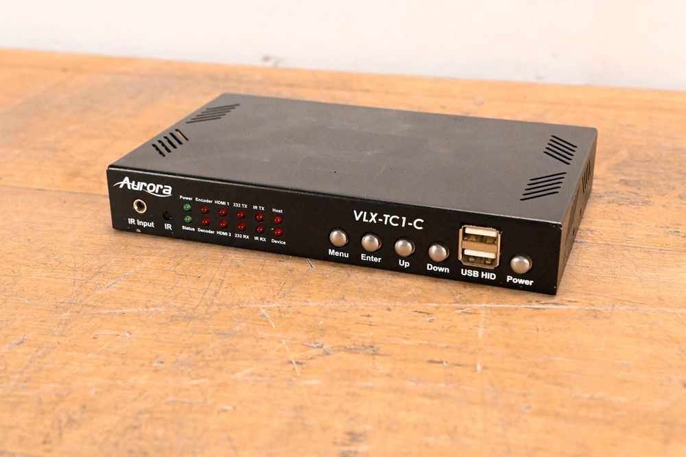 Aroura Multimedia VLX-TC1-C 4K 1Gbps AV-over-IP Transceiver CG01N7U
