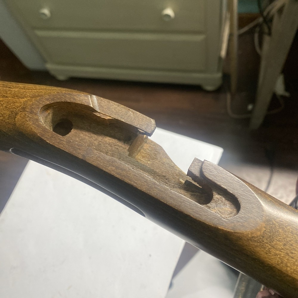 Plainsman Muzzleloader Stock And Ramrod.