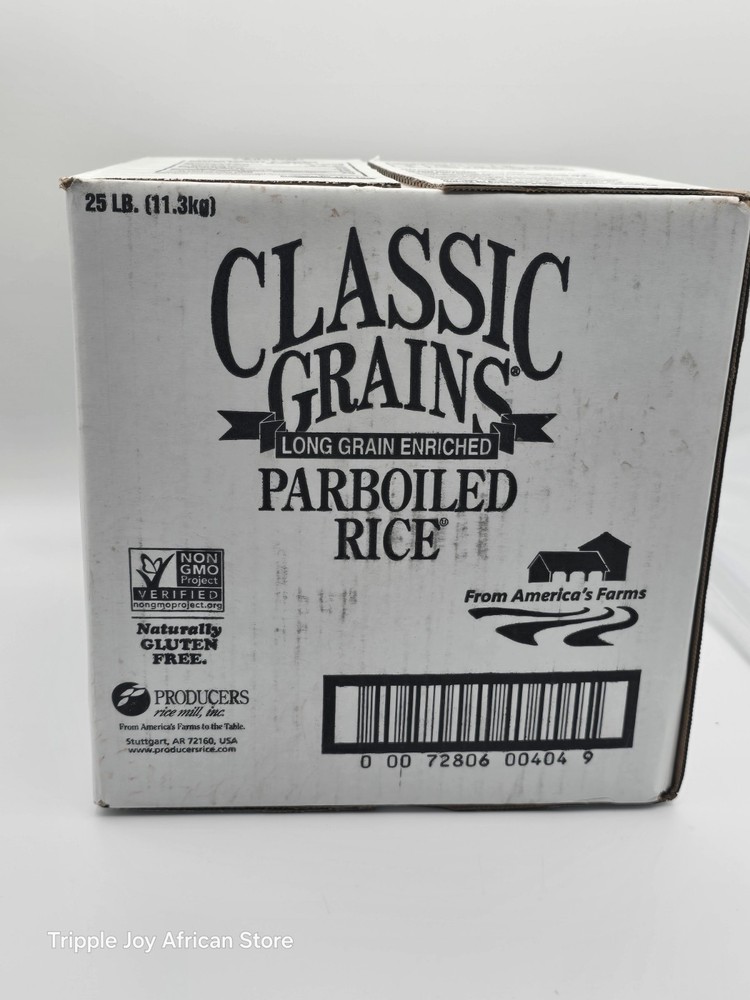 Parboiled Rice 25lb