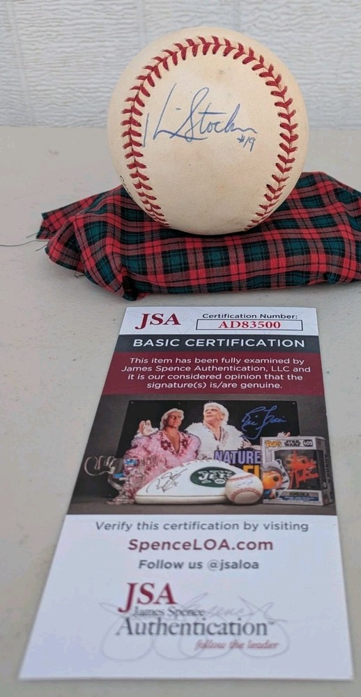 Kevin Stocker Autographed Onl Baseball Jsa