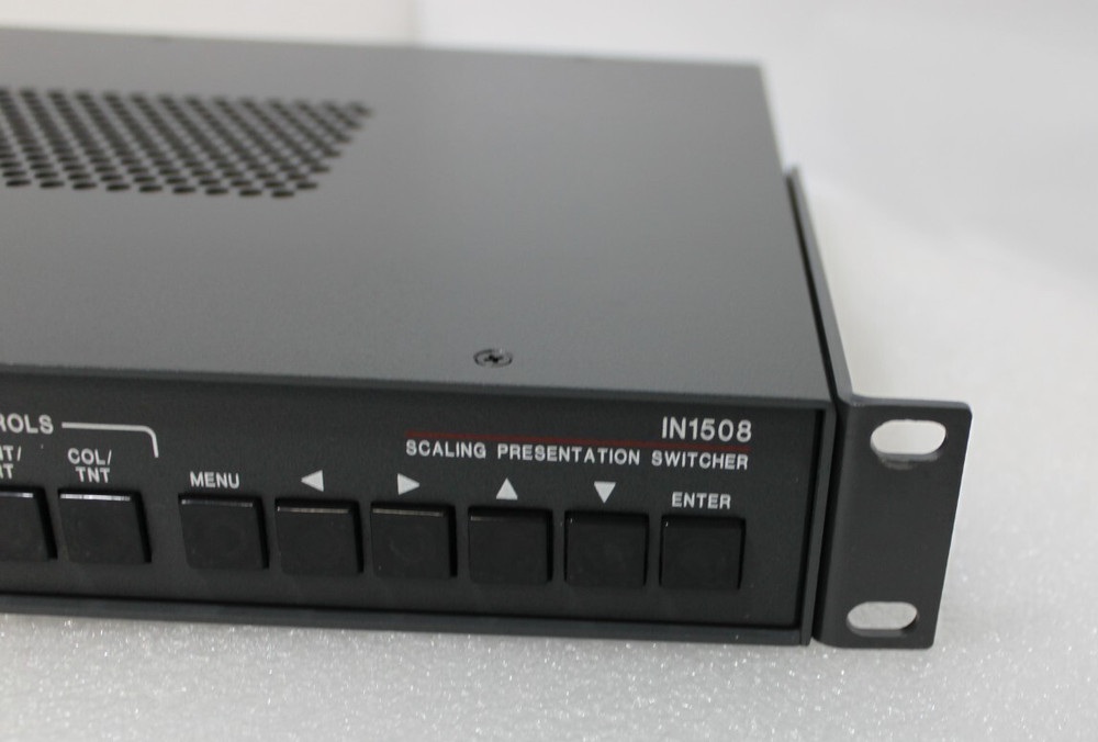 Extron IN1508 Video Scaling Presentation Switcher Media Switch Rack Mount TESTED