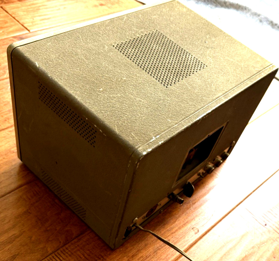 Vintage HeathKit DX-35 Transmitter AS IS-POWERS ON-PLEASE READ