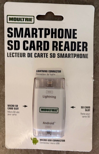 Moultrie Smartphone SD Card Reader - MCA-13193