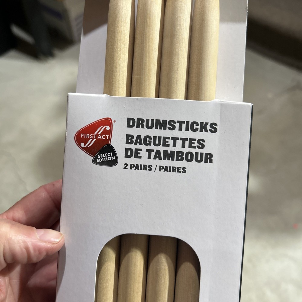 First Act Select Edition Drumsticks 2 Pairs