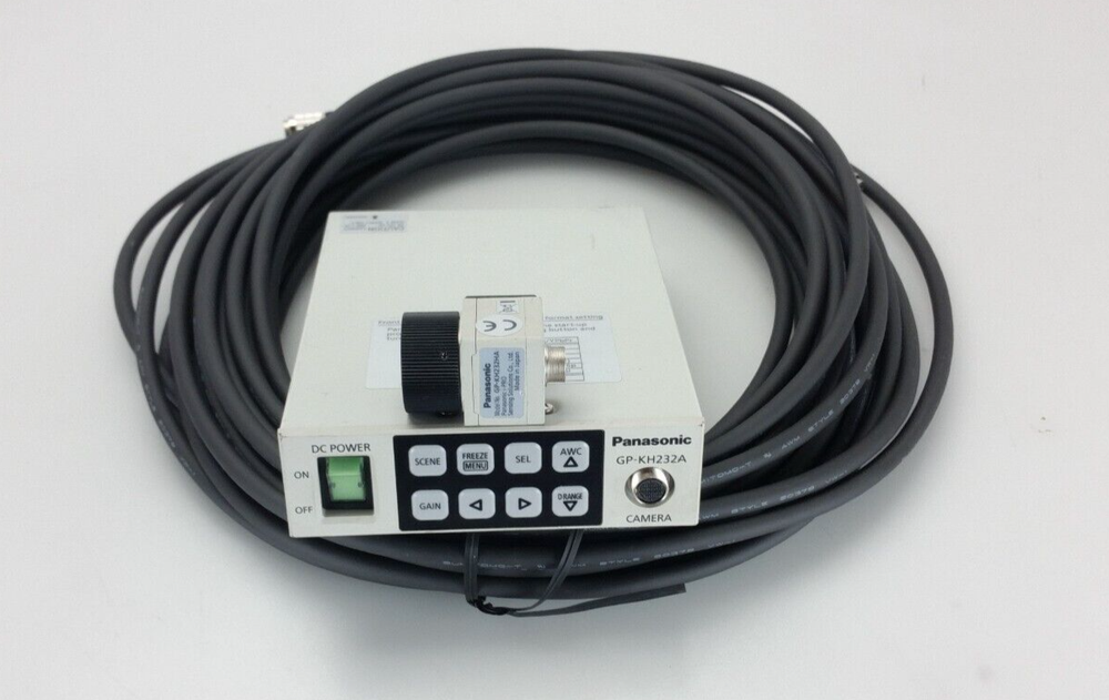Panasonic GP-KH232A Camera Control Unit & Camera Head GP-KH232HA With Cable