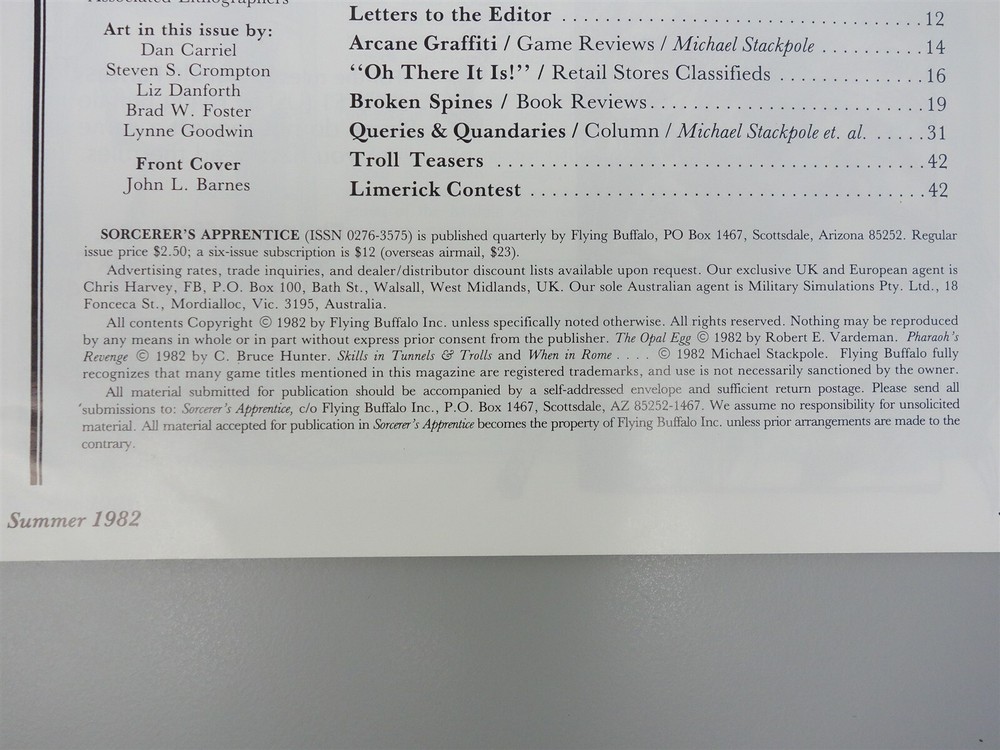 Sorcerer's Apprentice: Issue #15