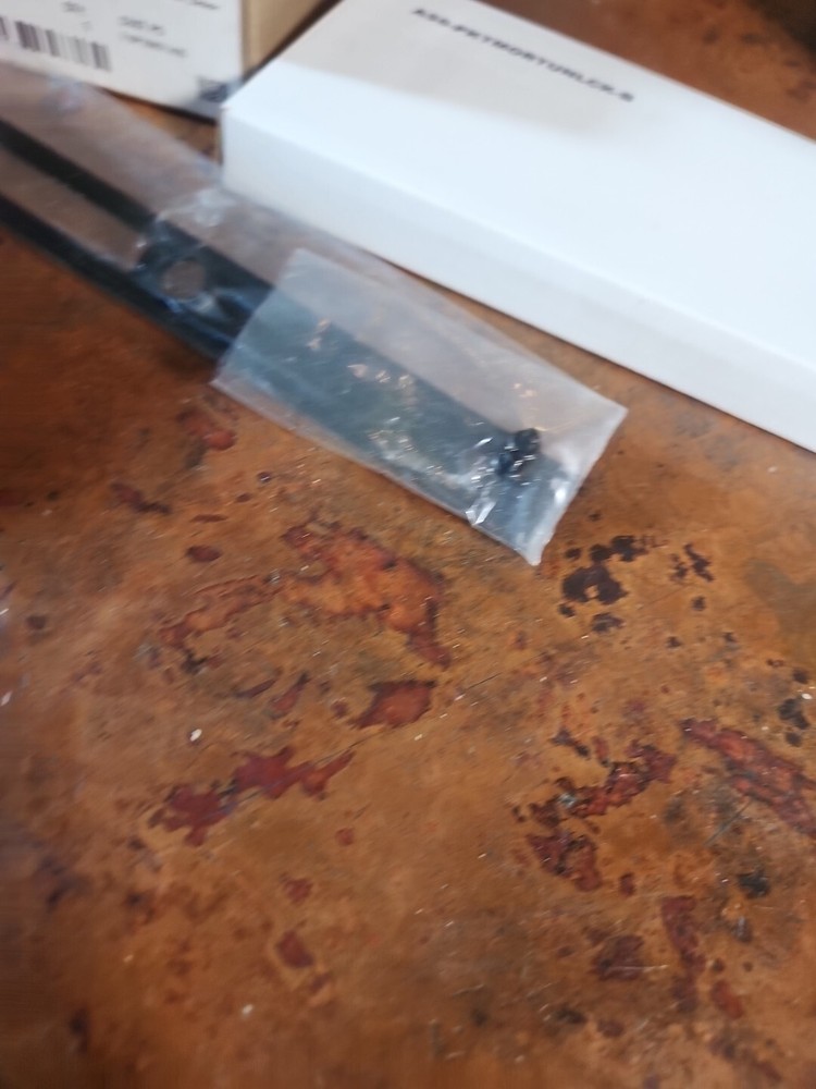 Emtek 2154US19 Modern Rectangular Mortise Passage Pocket Door ONLY READ**